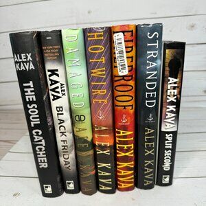 Alex Kava Book Lot -‎ 7 HC Maggie O'Dell Thrillers - Some 1st Eds & Dust Jacket
